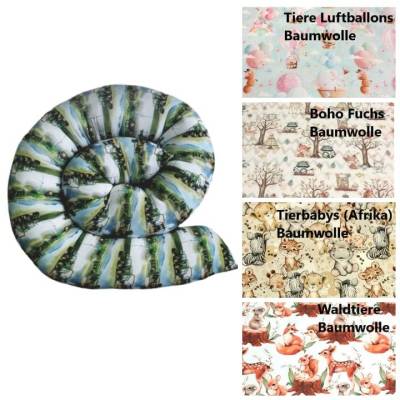 Bettschlange in verschiedenen Größen aus Baumwolle