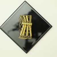 Armband aus geklöppeltem Gold - alte Technik modern verarbeitet - bcd manufaktur Bild 5
