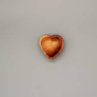 Schmuckschale | Herzförmig | aus Olivenholz | Handmade Bild 4