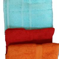 Besticktes Handtuch,  Duschtuch oder SET  Iltis Frettchen  personalisiert Handmad bestickt Bild 3