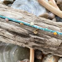 Shiny - Maritime geflochtene Haarbänder mit Perlen, Edelsteinen und Anhängern Bild 7