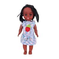 Süßes Kleidchen für Puppen 27 cm mit   Erdbeere  sofort lieferbar !!! Bild 2