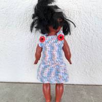 Süßes Kleidchen für Puppen 27 cm mit   Erdbeere  sofort lieferbar !!! Bild 4
