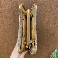 Geldbörse Little Mynta – Portemonnaie mit umlaufendem Reißverschluss - Blumen - creme Bild 4