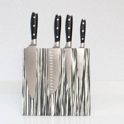Black&White – der Messerblock für die moderne Küche.