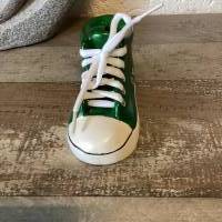 Spardose Schuh - grün/weiß Dino Bild 4