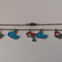 Anhänger Halskette Gliederkette mit Anhänger Geschenk Mitbringsel Handarbeit Bild 3