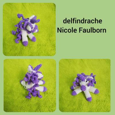 PDF-Häkelanleitung Mirabella - das kleine Einhorn (Version 2)