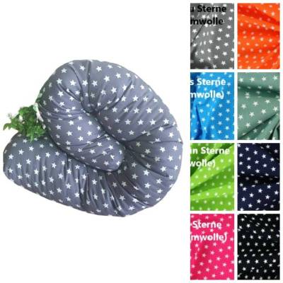 Bettschlange mit Sternen aus Baumwolle