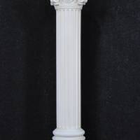 Säule Mäander Style Beistelltisch Handbemalt Marmoriert Dekosäule 76cm Griechische Antik Säule Barock Blumenständer Bild 4