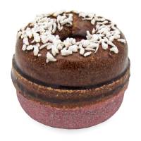 Bath Donut "Schokolade-Kokosnuss" | Duft nach leckerer Schokolade und Kokosnuss, mit Kokosnussöl Bild 1