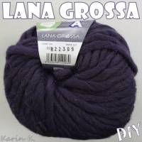 5 Knäuel 250 Gramm RAGAZZA LEI von Lana Grossa in Violettblau Farbe 025 Partie 822309 Bild 7