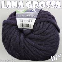 5 Knäuel 250 Gramm RAGAZZA LEI von Lana Grossa in Violettblau Farbe 025 Partie 822309 Bild 8
