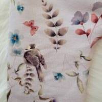Paperbag Hose mit Schleife, Baby, Kinderhose, Vögelchen und Blumen Bild 5