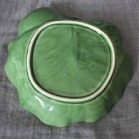 große Vintage Keramik Schale mit Dipgefäß Kohl Bild 6