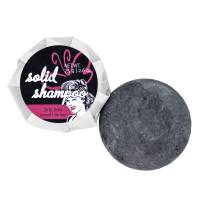 Solid Shampoo "Dirty Dolly" - festes Shampoo (sulfatfrei) | Aktivkohle & Duft nach Zitrus-/Orangenblüte, Spearmi Bild 1