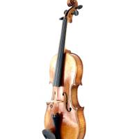 Alte antike spielfertige 4/4 Geige Joseph Berger nach Ruggieri, deutsche Violine Bild 5