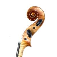 Alte antike spielfertige 4/4 Geige Joseph Berger nach Ruggieri, deutsche Violine Bild 7