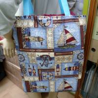 Shopper Bag XL - der ideale Alltagsbegleiter im maritimen Style Bild 7
