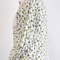 Damen Hemdbluse | Motiv Kleiner Kaktus Typ-1| Bild 2