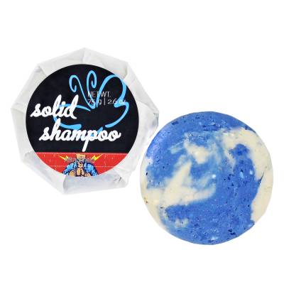 Solid Shampoo "Alltagsheld No. 1" | sportive frische Zitrusnote, Herznote aus Blauer Agave
