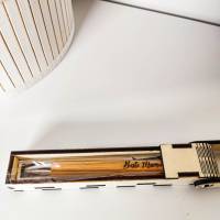 Personalisierter Kugelschreiber in Holzbox | Stift mit Namen und Aufbewahrung | Bambusstift mit Gravur und Holzschatulle Bild 5