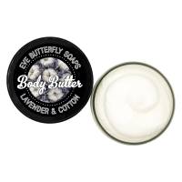 Shea Body Butter "Lavender & Cotton" | Lotion Bar, Körpercreme, Duft nach frischer Wäsche Bild 2