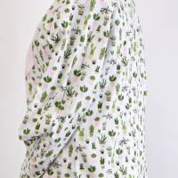 Damen Hemdbluse | Motiv Kleiner Kaktus Typ-2 | Bild 2