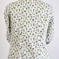 Damen Hemdbluse | Motiv Kleiner Kaktus Typ-2 | Bild 3