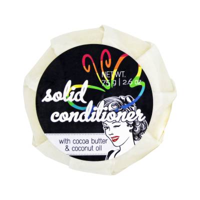 Solid Hair Conditioner - 2 versch. Größen | mit Kakaobutter und Kokosnussöl, ohne Silikone