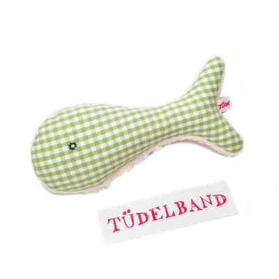 Babyrassel Rassel Greifling ...Fischchen Fiete... grün...Teddyplüsch