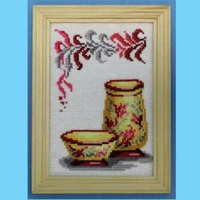 Gesticktes Bild Hochloma Kreuzstich