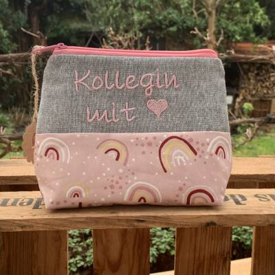 Kollegin Geschenk Kosmetiktasche - Abschiedsgeschenk Für Büro & Arbeit