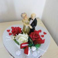 Geschenkbox Rubinhochzeit 40.Hochzeitstag Geldgeschenk  - Geschenkidee - Einzelstück - Unikat Bild 2