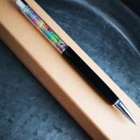 verzierter Kugelschreiber, Blüten Bild 4