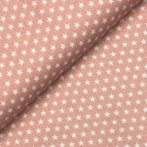 Baumwolle/Webware Mini Stars auf rosa Bild 1
