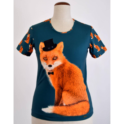 Damen T-Shirt Motiv der schlaue Fuchs Teil 2