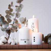 PDF Vorlage "mit Liebe" Kerzentattoo Kerzensticker Kerzen Gestalten für dich Herzensmensch von Herzen Glückslich Bild 3