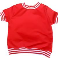 Shirt T-Shirt, Kurzarmshirt Baby Kinder Handarbeit personalisiert Motiv Name  BW-Jersey Bild 1