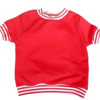 Shirt T-Shirt, Kurzarmshirt Baby Kinder Handarbeit personalisiert Motiv Name  BW-Jersey Bild 2