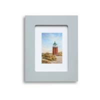 Echte Miniatur Original Bild Leuchtturm, Maritime Mini Gemälde für Sammler und Liebhaber Bild 2