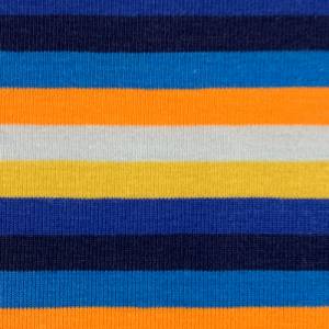 Jersey Multicolor Streifen blau, orange, gelb Bild 5