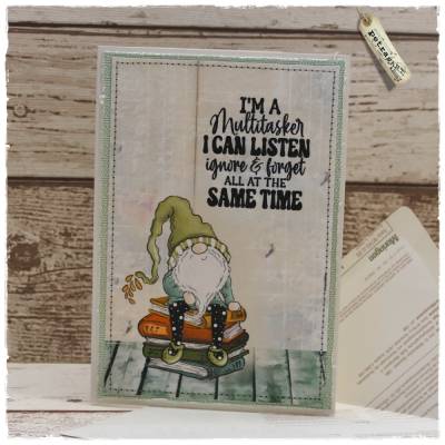 Grußkarte "Multitasker"