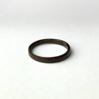 #111 Gr. 63 Bentwood Ring Wenge Holz Bild 1