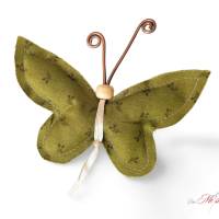 3er-Set Streudeko Schmetterling grün Frühlingshänger Gardinenschmuck Bild 3