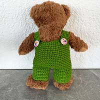 Trägerhose für Teddy  30 cm mit Hasenmädchen   Bärenkleidung !  sofort lieferbar ! Ostern ! Bild 5