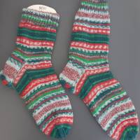reine Handarbeit - Socken (ca. Größe 40/41) - kringel Bild 2