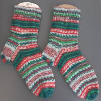 reine Handarbeit - Socken (ca. Größe 40/41) - kringel Bild 3