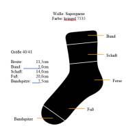reine Handarbeit - Socken (ca. Größe 40/41) - kringel Bild 4