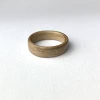 #118 Gr. 54 Bentwood Ring europäische Nuss Holz Bild 2